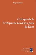 Critique de la Critique de la raison pure de Kant