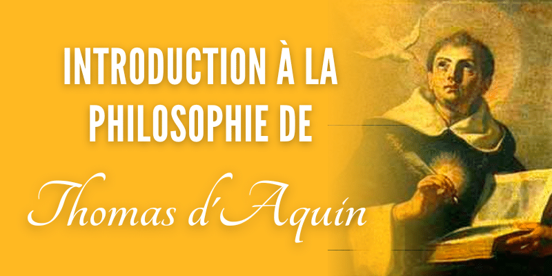 introduction à la philosophie de Thomas d'Aquin