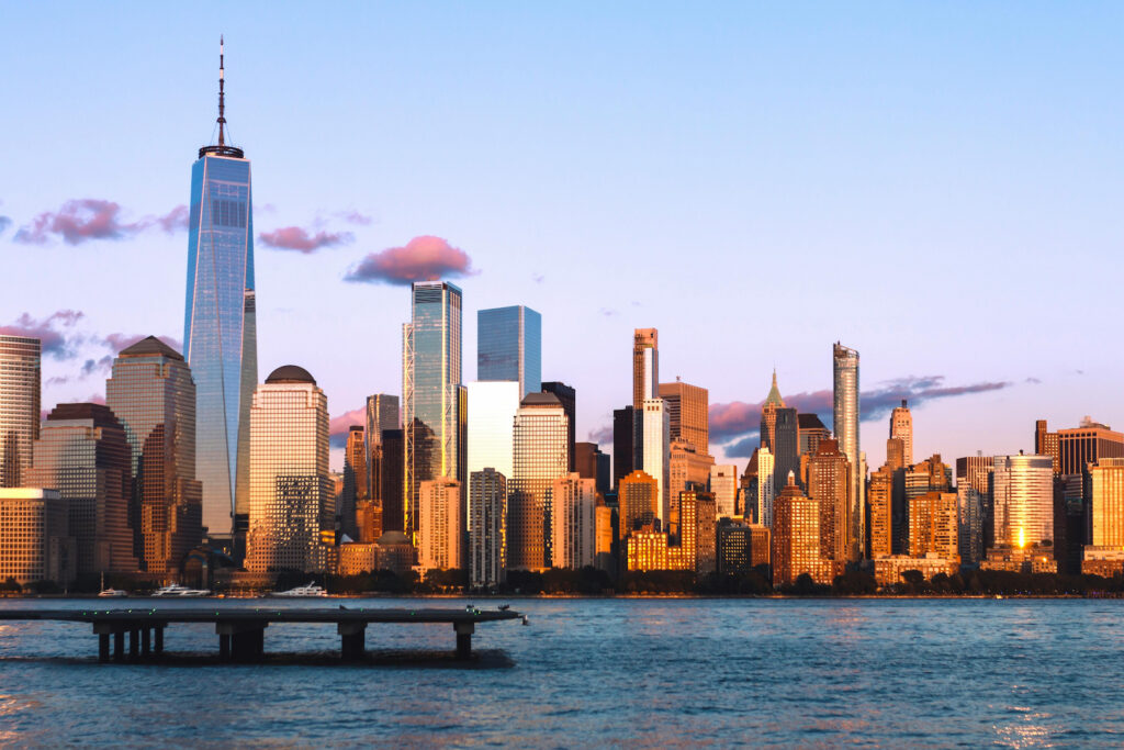 Skyline de gratte ciel - New-York